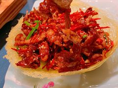 火辣辣的爆炒仔鸡-湘轩·土菜研究院(光大店)