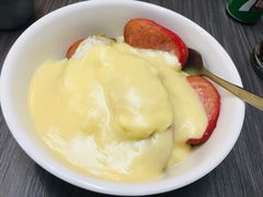 猪颈肉芝士捞公仔面-新记餐厅(香槟大厦店)