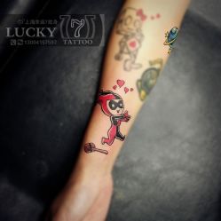 -幸运7纹身刺青Lucky7tattoo