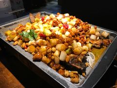 双拼口味宫保鸡丁烤鱼-锦尚阁烤鱼(望京新荟城店)