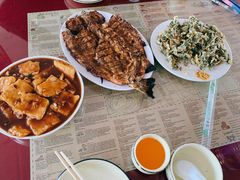 -北京龙庆四季香农家饭庄·灶台鱼·碳烤虹鳟鱼(龙庆峡店)