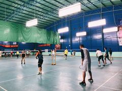 -锡才大羽羽毛球馆(深港花卉店)