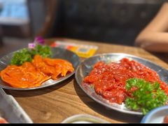 -明洞阿姨·韩式酱蟹烤肉·创意料理(三元桥店)