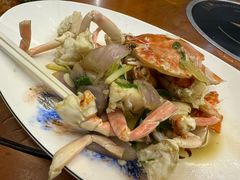 葱姜炒膏蟹-乐在集市海鲜大排档(平潭店)