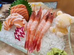 甜虾挪威三文鱼刺身双品-桃屋日本料理(清华科技园店)