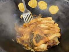 -北京龙庆四季香农家饭庄·灶台鱼·碳烤虹鳟鱼(龙庆峡店)