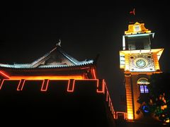 -南通濠河风景名胜区-钟楼谯楼