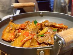 鲍菇牛肉-东方红·湖南菜(金屿店)