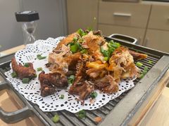 香酥椒盐鸡-吕氏疙瘩汤·海鲜新鲁菜(凯德mall新都心店)