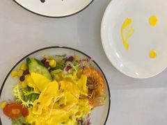 香煎甜虾芒果沙拉-天空花园餐吧·生日·团建(南山店)