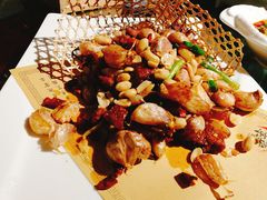 -东来菜馆•手抓海鲜家常菜•海鲜锅贴(鸽子窝店)