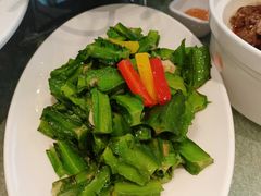 鸡油拍蒜炒杨桃豆-79号渔船海鲜饭店(耀中店)