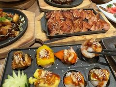 鲜切芒果芝士卷寿司-小川洋风料理(江汉路店)