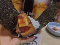 鹅肝芒果寿司-鳗道乐日本料理