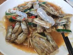 辣炒蛏子-潮粥馆(长江花园店)
