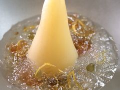 橙花琥珀葛仙米炖官燕啤梨-广州文华东方酒店·江-由辉师傅主理