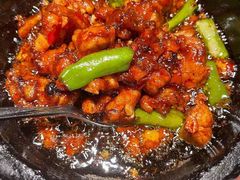 石锅杭椒牛蛙-桂满陇天书(南京德基旗舰店)