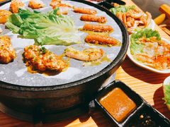 蒜香鸡翅中-胖记烤肉(江汉路店)