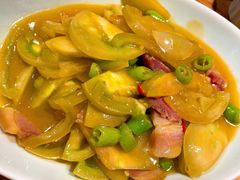 青番茄炒出缸肉-鱼食饭稻·苏浙土菜17年老馆子(平江路店)