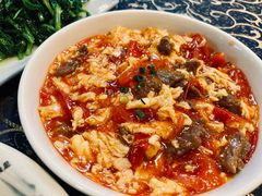 番茄牛肉滑蛋-晓平饭店(嘉善路店)