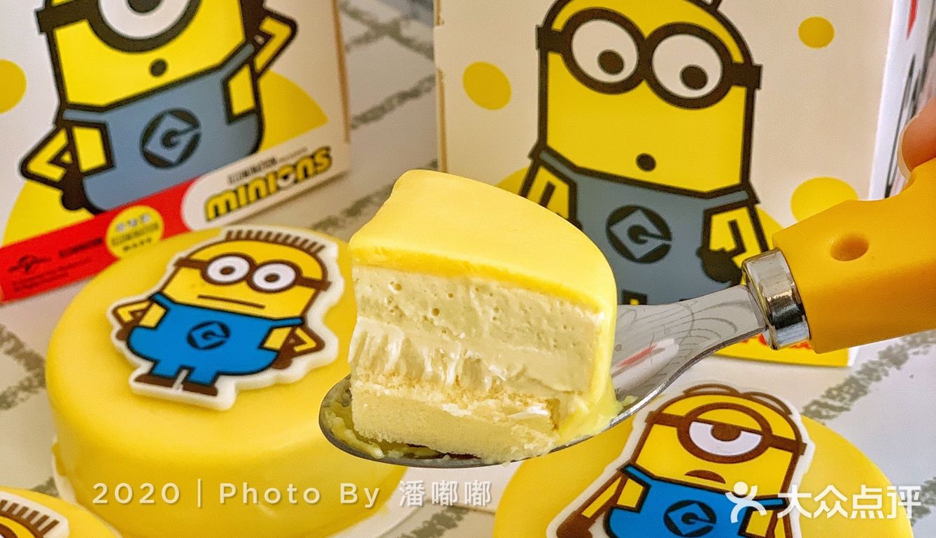 肯德基小黄人香蕉慕斯新品来啦60超可爱