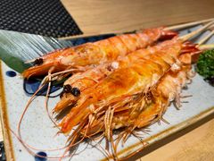 盐烤大虾-虹料理·日料放题(悠方店)