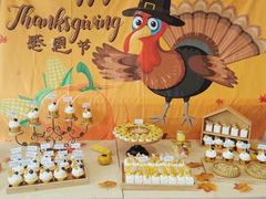 -大麦吉翻糖蛋糕甜品桌商务茶歇(光复西路店)