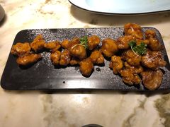 雪花糖醋里脊-绿茶餐厅(乐峰广场店)