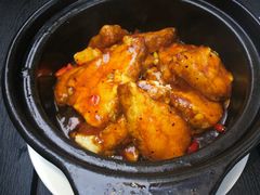 砂锅碟鱼尾-子霖南山鲜虾面(南山总店)