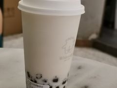手工双蛋鲜奶-茶力的小怪兽(梅林卓悦汇店)