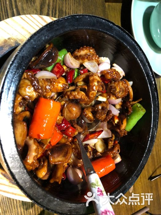 粗茶淡饭·隐庐私厨石锅八爪鱼图片 - 第7张