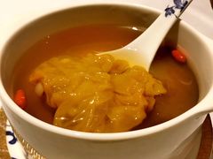 珍菌瑶柱炖蜜梨-Yan Ting 宴庭中餐厅(上海静安瑞吉酒店)
