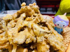干炸鲜蘑-一块豆腐·海鲜·家常菜(李沧书院路店)