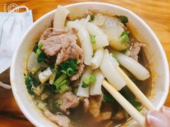 生烫牛肉空心粉-王记生烫牛杂面馆(兰陵路店)