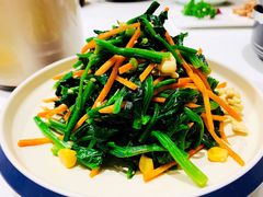 花生拌菠菜-宁夏国强手抓羊肉·清真菜(未央路凤三店)