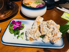 清迈菠萝油条虾-觅山云南菜(泊富ICITY店)