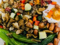 肉丁杂菜泡饭-佰搭果·广式茶餐厅(石牌东路店)