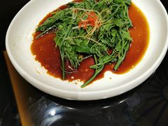有机青菜苗-马仕玖煲·融合菜·酥不腻烤鸭(人大店)