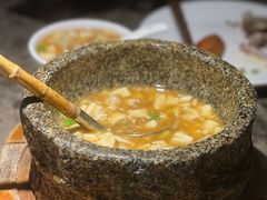 石锅鸡汤豆腐-绿茶餐厅(天津天河城店)