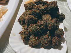 农家炸菜丸子-华盛园卷子王农家菜水库鱼