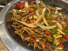 干锅香笋-海富荣·锅贴·陕菜家常菜(阳光城店)