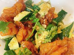 黄瓜拌蜇头-北方饺子王·海肠捞饭·海鲜锅(山大店)