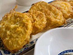 鸡蛋炸馒头片-大槐树烤肉馆