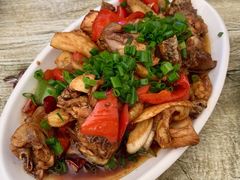 炒鸡块-品雅轩农家乐
