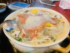山药排骨牛肉养生汤-花水湾红太阳牛肉汤锅