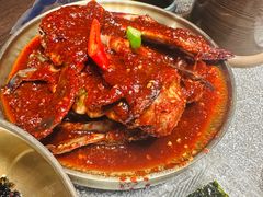 -草家酱蟹炭火烤肉店(珲春南路二店)