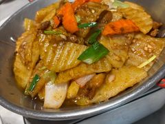 香锅土豆片-小菜园新徽菜(芜湖万达店)