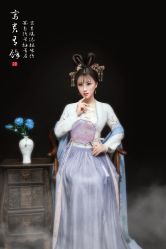 -后宫·古装汉服京剧儿童亲子全家福摄影
