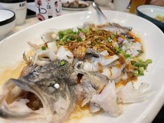 功夫葱油桂花鱼-先记烧鹅王·本地粤菜(福永店)