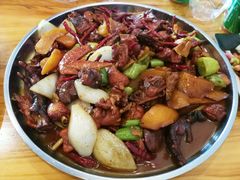 新疆大盘鸡-舜玉老孙家鲜炒大盘鸡(土屋路店)